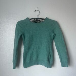 Green Macys Charter Club Cashmere Sweater Fits XS